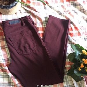 Calvin Klein red pants size 12